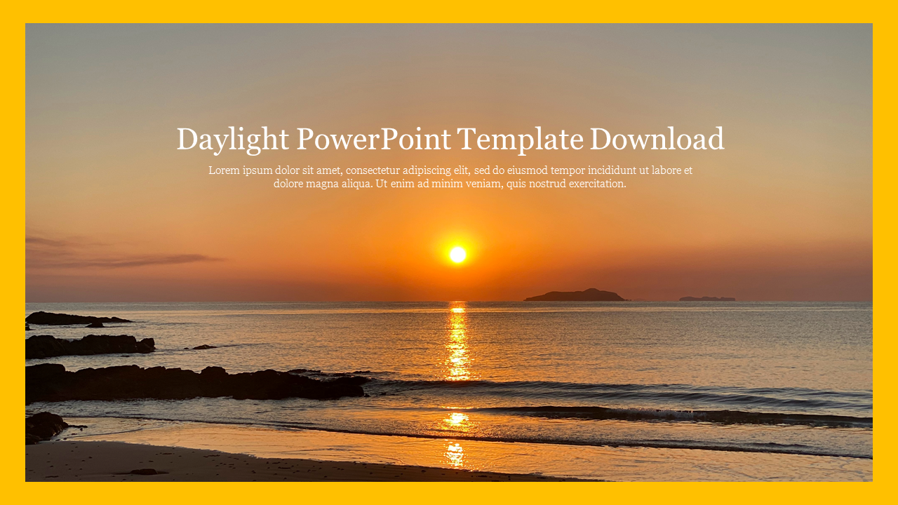 Daylight PowerPoint Template Download